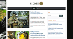 Desktop Screenshot of hidden.fi