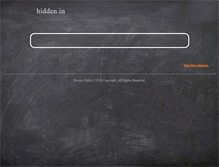 Tablet Screenshot of hidden.in
